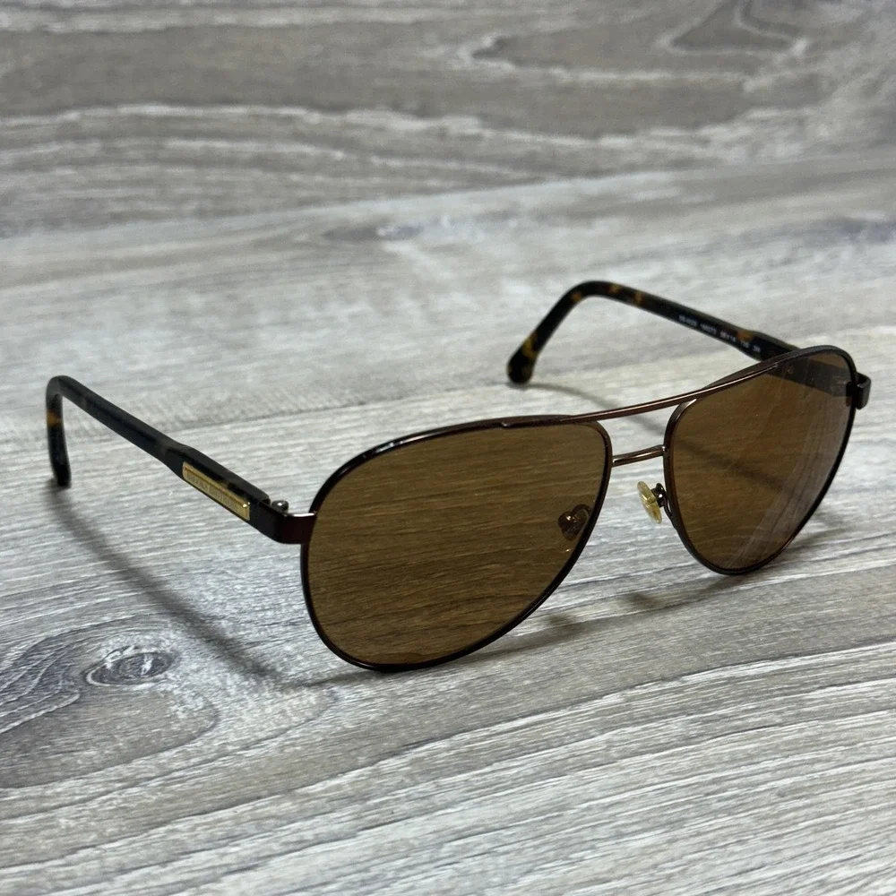 Brooks‎ Brothers Sunglasses Frames Only Mens 58-14 135 Aviator Tortoise BB4029